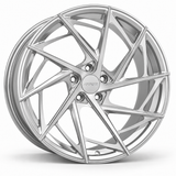 MRR F118 forged wheel in Silver with matching Silver MRR center cap