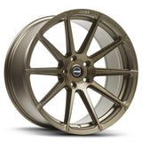 NES SF-07 monoblock forged wheel with a 10 spoke design in bronze