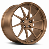 NES FG-05 in Matte Bronze with matching center cap
