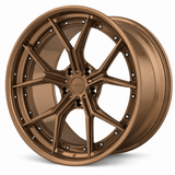 NES JA-06 in Matte Bronze with matching center cap