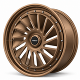 NES JA-X in Matte Bronze with matching center cap