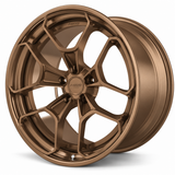 NES JA-03 in Matte Bronze with matching center cap