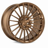 NES MS-7 in Matte Bronze with matching center cap