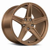 NES NC-5 in Matte Bronze with matching center cap