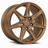 NES NC-7 in Matte Bronze with matching center cap