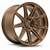 NES NC-9 in Matte Bronze with matching center cap