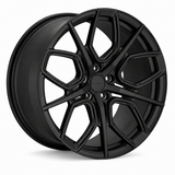 NES SS-7 in Matte Black with matching center cap