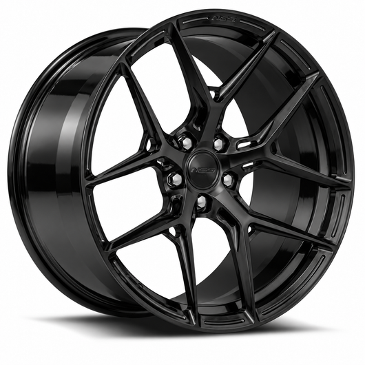 NES SS-1.1 in Gloss Black with matching center cap