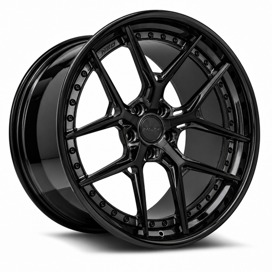 NES SS-1T in Gloss Black with matching center cap
