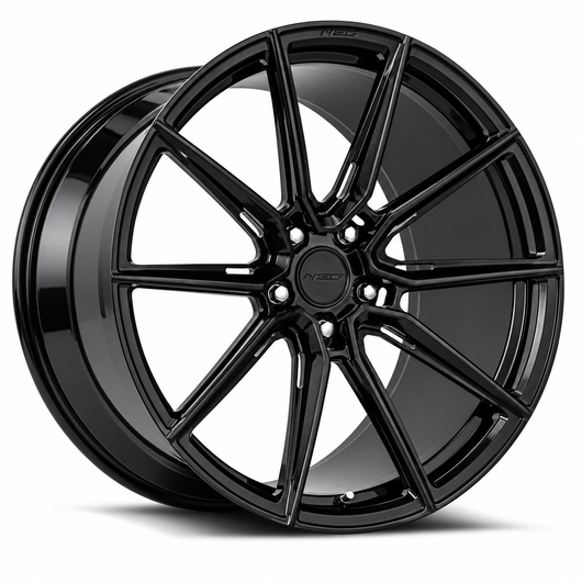 NES SS-5 in Gloss Black with matching center cap