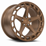 NES ZO-02 in Matte Bronze with matching center cap